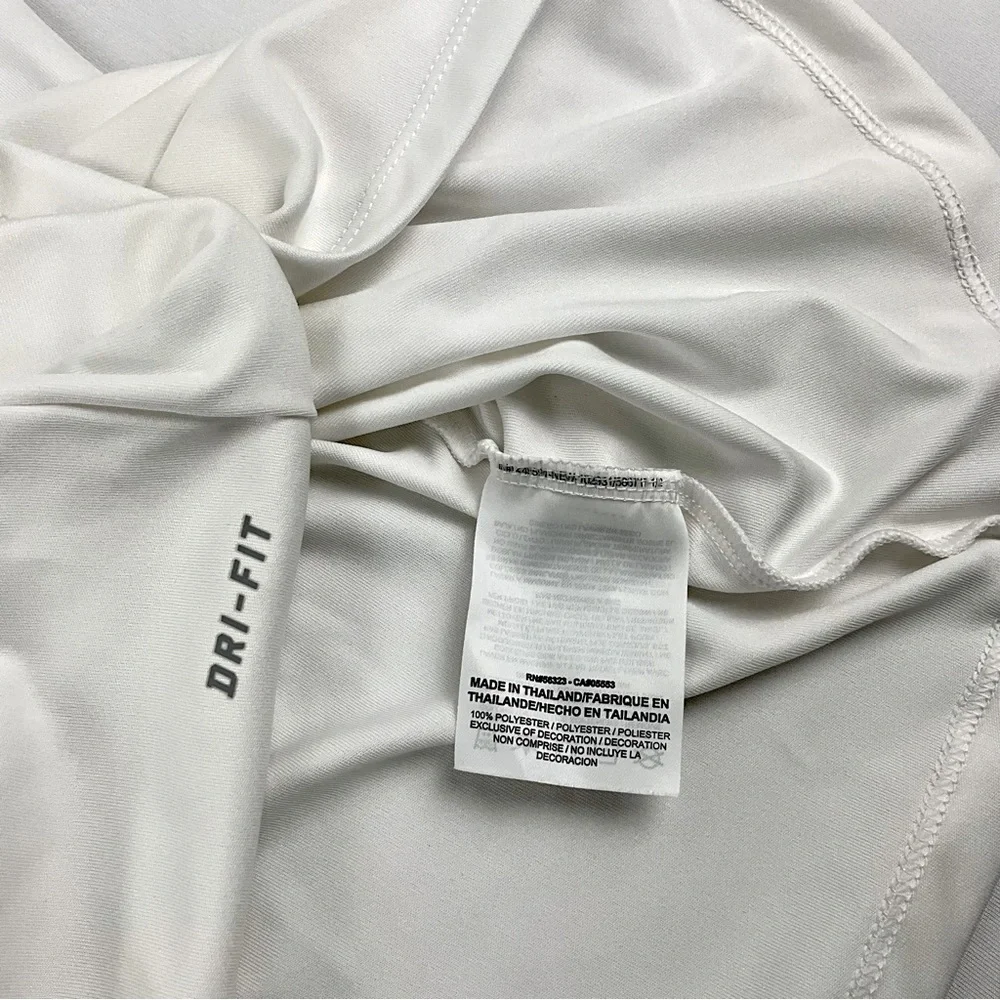 Nike DRI-FIT white TOP Women’s‎ Size L